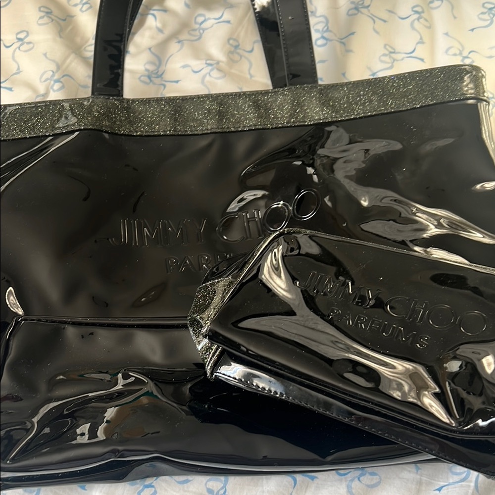 Jimmy Choo Black Tote Bag
